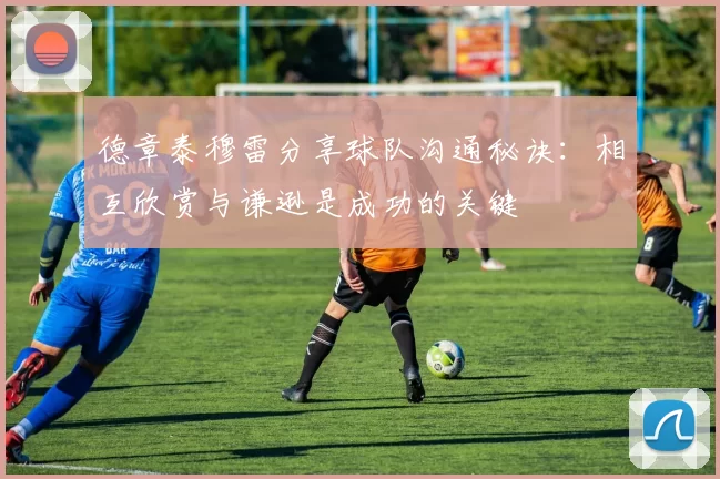 德章泰穆雷分享球队沟通秘诀：相互欣赏与谦逊是成功的关键